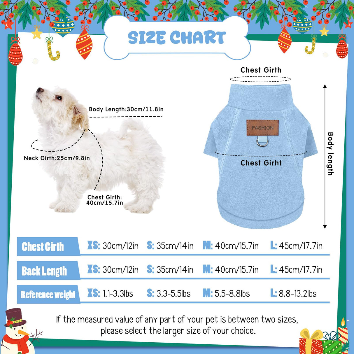 Sunnymove 5 Pcs Fleece Dogs Sweaters for Small Medium Large Puppy Cat Pet Winter Soft Warm Pullover Jumper Turtleneck Sweatshirt Clothes Apparel Outfit (M)