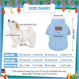 Sunnymove 5 Pcs Fleece Dogs Sweaters for Small Medium Large Puppy Cat Pet Winter Soft Warm Pullover Jumper Turtleneck Sweatshirt Clothes Apparel Outfit (M)