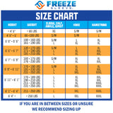 FreezeSleeve Ice & Heat Therapy Sleeve- Reusable, Flexible Gel Hot/Cold Pack, 360 Coverage for Knee, Elbow, Ankle, Wrist- Blue Camo, 3X-Large