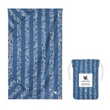 Dock & Bay Pet Towel - Super Absorbent & Quick Drying Dog Towels with Bag - 100% Recycled - Puppy Party, Medium (90x50cm, 35x19)
