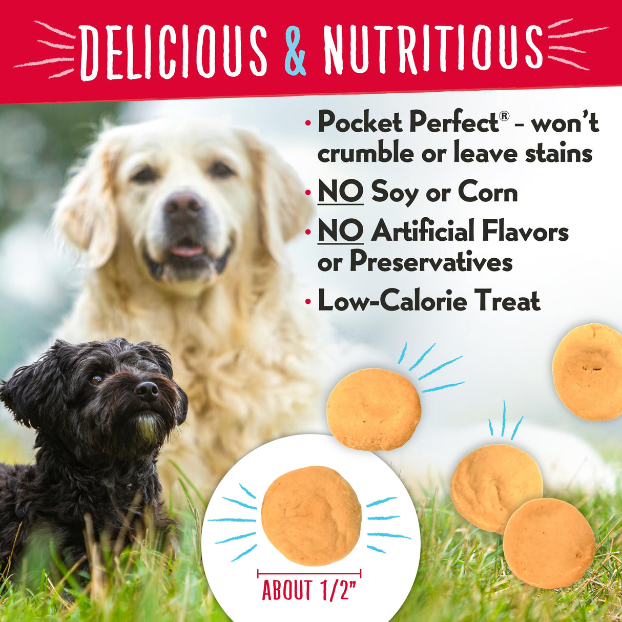Charlee Bear Original Crunch Dog Treats Variety Pack, 16 oz (4-Pack) - Liver, Egg & Cheese, Chicken Soup & Garden Veggie, Turkey Liver & Cranberries Made in The USA Natural Training Treats for Dogs