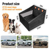 YJGF Large Dog Car Seat Large Size Dog,Pet Car Seat Cover for Back Seat Extende,Pet Booster