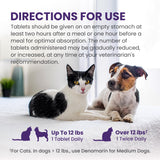 Nutramax Laboratories Denamarin Liver Health Supplement for Small Dogs and Cats - With S-Adenosylmethionine (SAMe) and Silybin, 30 Tablets
