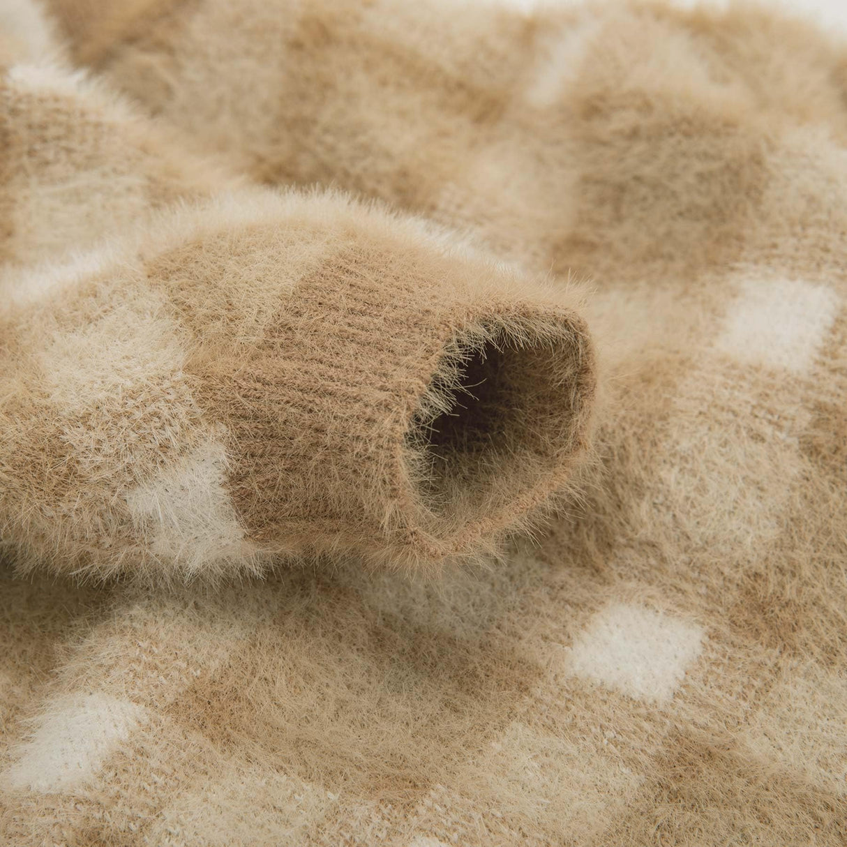 Algudbilt Small Dog Sweater - Winter Clothes for Dogs & Cats, Warm Knitwear Jacket, Winter Deluxe Coats for Puppies & Kittens, Doggy Costume XXS XS, Pet Apparel (Camel, X-Small)
