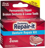 Dentist On Call Repair-It Denture Repair Kit, Zinc Free 1 kit