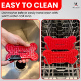 Distract-A-Hat ™ by Warren London - Dog Grooming Distraction Lick Hat for Nail Clipping and Grooming – Adjustable Fit with Adhesive Dog Lick Pad, Spreader & Cleaning Brush Included