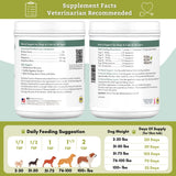 Wholistic Pet Organics Diatomaceous Earth - Food Grade for Dogs & Cats - 13 Oz - Multi Use Powder - Pet Safe Non-Chemical Freshwater Sourced Silica Supports Overall Health - Made in USA - 105 Scoops