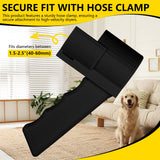 Grip Dryer Handle for Dogs V3, Lightweight Holder for High Velocity Dog, Enhanced Comfort & Control for Pet Grooming Dryers(Black)