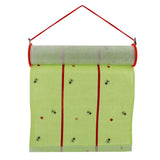 Ruralty Fly Tape Trap - 30ft Horizontal or Vertical Hanging Adhesive Indoor and Outdoor 3pk Insect Fly Trap Ribbon Roll