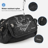 ProCase Fanny Pack Waist Packs for Men Women, Waist Bag Hip Pack for Travel Hiking Running Outdoor Sports -Black, Medium