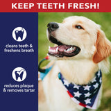 Pet Factory 100% Made in USA Beefhide Chip Rolls Dog Rawhide Chews, Thick, Dog Chews Long Lasting from American Cattle, Dog Chew Bones, 5 Inches (Pack of 22)