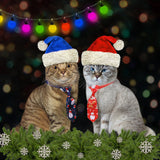 40 Pcs Christmas Dog Bow Ties Set 26 Christmas Pet Bowties 10 Santa Snowman Necktie 4 Winter Dog Bandana Xmas Grooming Accessories for Holiday Pet Outfit Winter Gift