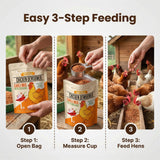 Naturals Chicken Dewormer Powder - Natural Herbal with Chili and Garlic, All-Natural Formula for Hens and Birds Duck Goose, Safe for Eggs,1LB Pouch (1)
