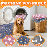 3 Pcs Dog Blanket Super Soft Pet Puppy Blankets Calming Dog Blankets for Small, Medium Large Dogs Warm Sleep Mat Washable Dog Blanket for Puppy Cat (42"×30")