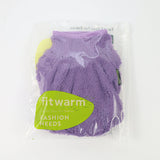 Fitwarm Dog Fuzzy Fleece Pajamas, Dog Winter Clothes for Small Dogs Girl, Pet Jumpsuit, Doggy Apparel, Purple, XXL