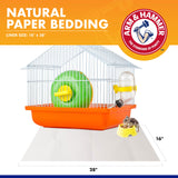 Arm & Hammer for Pets Super Absorbent Cage Liners for Guinea Pigs, Hamsters, Rabbits & All Small Animals Best Cage Liners for Small Animals (Pack of 3, 21 Count Toal)