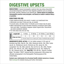 Load image into Gallery viewer, HomeoPet Digestive Upsets, Safe, Gentle, and Natural Cat and Dog Digestive Support, 15 Milliliters
