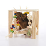 Oxbow Enriched Life Play Table, Rabbit Toys, Guinea Pig Toys, Enrichment for Bunny, Guinea Pig, Hamster, Rabbit, Chinchilla, Rat, Chinchilla Cage Accessories, Small Pet Accessories for Cage