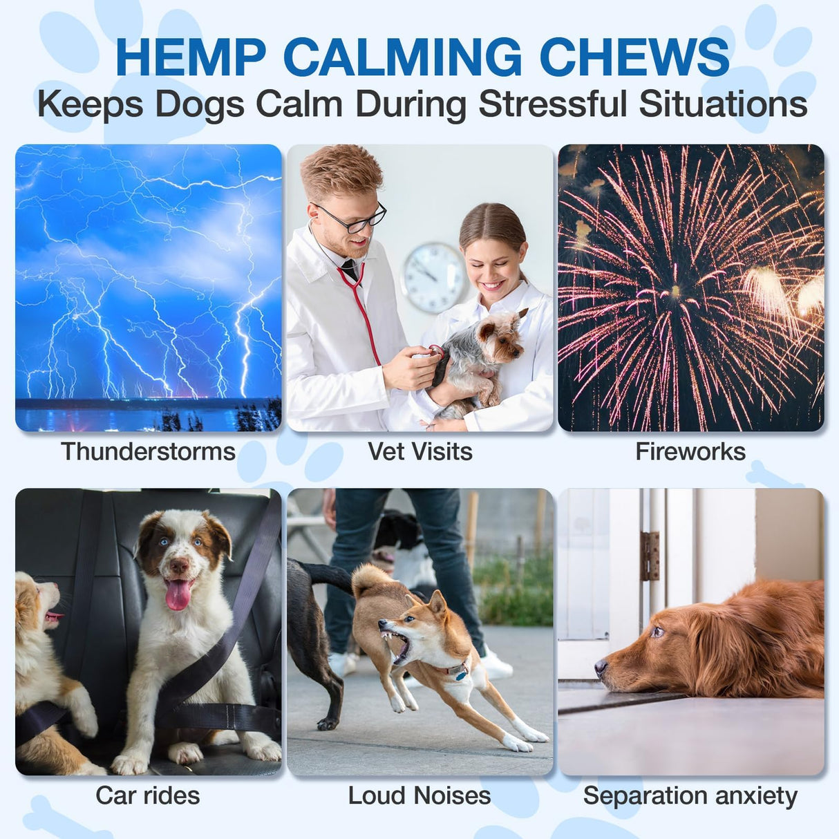 MaxHemp Calming Chews for Dogs - Advanced Hemp Dog Calming Chews- Anxiety Relief Treats for Composure, Separation, Barking, Thunderstorms, Stress Relief - Hiр and Jоint Supplement -180 Soft Treats