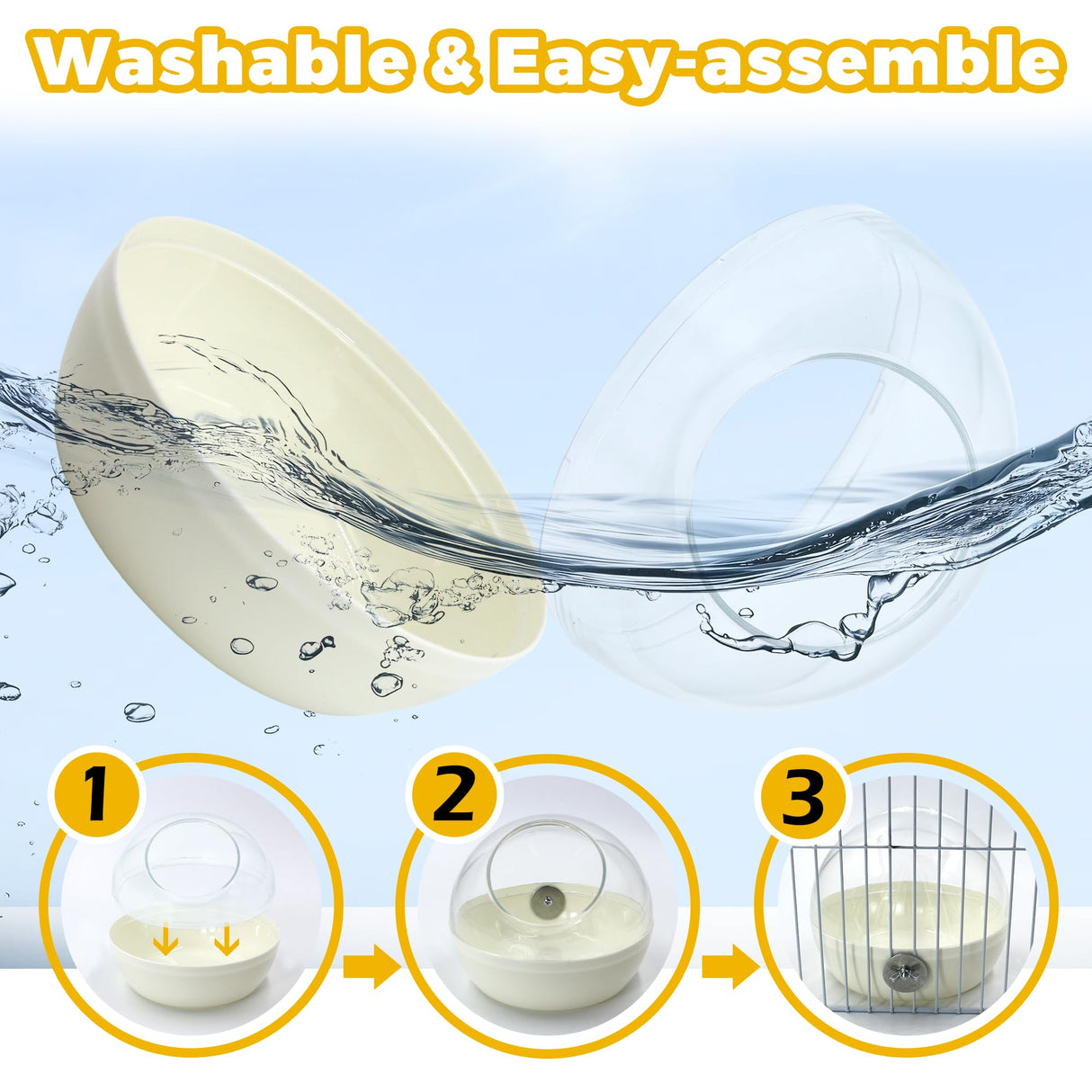 Jevnd Bird Nest for Cage Bite-Resistant, Washable Clear Observation Small Bird House Hanging, Warm Birds Bed Plush Hut, Parakeet Nest to Lay Eggs Breeding Sleeping for Parrot Budgie Lovebird Canary