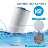 Mamokin Spa Filter 6CH-960 Replaces Jacuzzi Filters J-300 J-400, Unicel 6CH-960, Pleatco PJW60TL-F2S, Filbur FC-2800, 6540-476, 6540-383, Hot Tub Filter with Closed Handle(Not be Removed)- 2 Pack