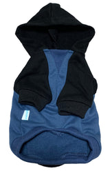 Upgraded Blue SZAT PRO Teacup Dog Hoodies, 100% Cotton Puppy Clothes for Small Dogs and Cats, Chihuahua Clothes Pullover Sweaters for Dog Boys and Girls XX-Small