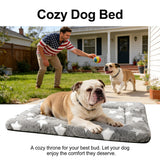 Dog Bed Mat - Reversible Dog Crate Bed Mats, Soft & Breathable Kennel Pad, Durable Crate Bed for Small Medium Large Dogs & Cats
