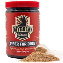 Load image into Gallery viewer, Daybreak Nutrition Fiber for Dogs Psyllium Husk, Beet Root, Dandelion Root, and Prebiotics to Aid in Relief from Diarrhea, Constipation, Anal Gland Issues, and Scoots
