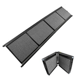 Jwevvie 67" x 20" Dog Ramp for Car, Folding Pet Stair Ramps for Truck, SUV, Portable Pet Steps Load-Bearing 200LBS with Non-Slip Surface