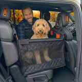 Urbiscape Dog Car Seat for Large Dogs – Sturdy Waterproof Pet Booster with Interior Tether – Washable Reinforced Travel Bed for Comfortable Trips - Large, Medium, and Small Pets - 21x21x20