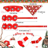 40 Pcs Christmas Dog Bow Ties Set 26 Christmas Pet Bowties 10 Santa Snowman Necktie 4 Winter Dog Bandana Xmas Grooming Accessories for Holiday Pet Outfit Winter Gift