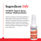 Zymox Topical Hot Spot Spray for Dogs and Cats Without Hydrocortisone, 2oz