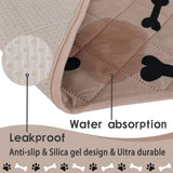 Waterproof Dog Bed Cover - nanbowang Pet Blanket Sofa Couch Furniture Protector for Kids Children Dog Cat, Reversible (40x50 Inch Pack of 1, Beige)
