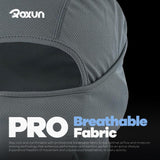 ROXUN Ski Mask Balaclava Shiesty, Motorcycle Summer Cooling Breathable UV Protector for Men/Women Black