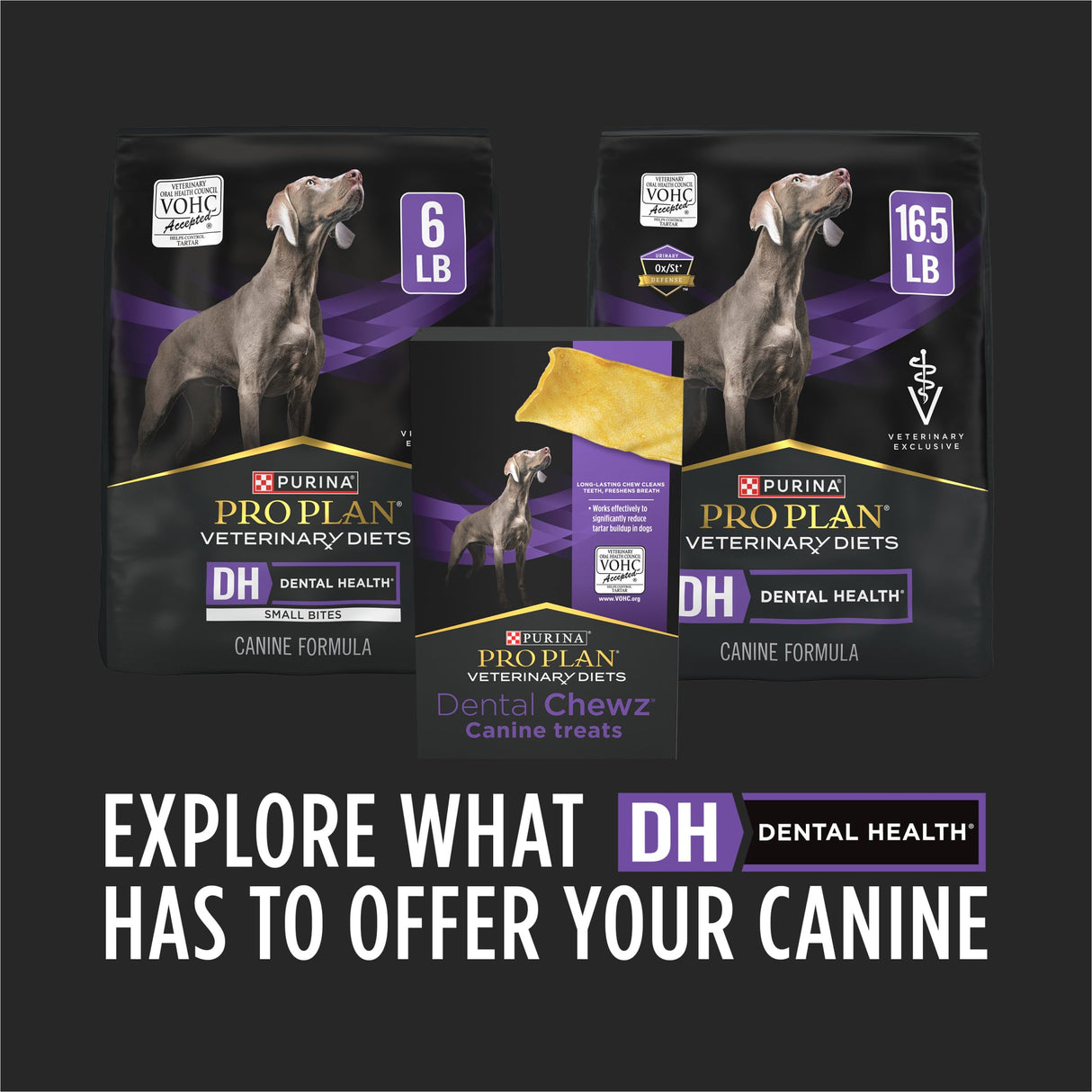 Pro Plan Veterinary Diets Purina OraChews - Small and Medium Breed Dental Chews for Dogs – 30 Treats