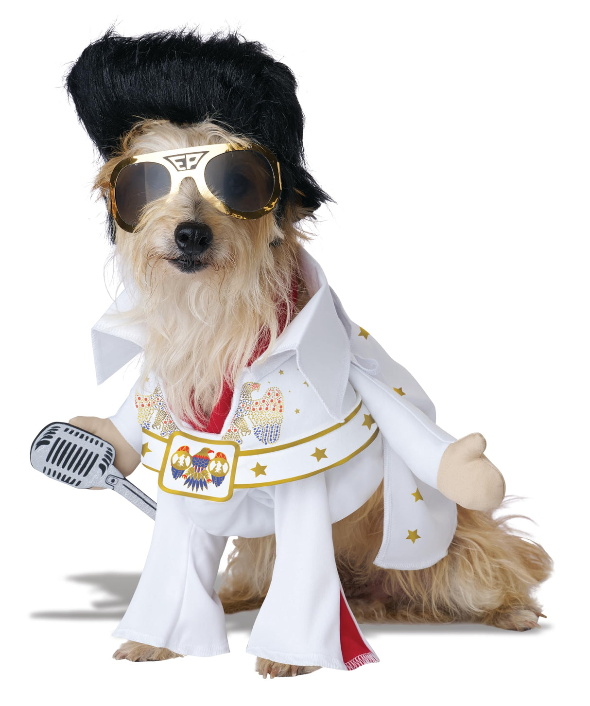 Elvis Presley, American Eagle Costume, X-Small for Teacup Sized Dogs