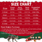 GOYOSWA Dog Christmas Sweater Pet Winter Warm Coat Pajamas Small Dog Sweaters Reindeer Snowflake Christmas Sweater for Large Cats Small Dogs (Reindeer, XL)