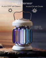 2-Pack Hybrid Spectrum, Dusk-to-Dawn Bug Zapper Outdoor Bug Zapper Indoor Bug Zapper Mosquito Repellent Outdoor Patio Mosquito Zapper Fly Zapper Fruit Fly Trap for Indoors Mosquito Killer with Sensor