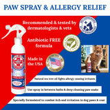 Ring Out for Pets: Control & Help Ringworm | Clean Pets Skin & Paws | Recovery & Itch Relief Calming Spray for Dog, Cat, Guinea Pig, Small or Large Animals/Pet. (Empty Applicator Bottle Included)
