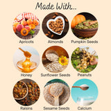 Exotic Nutrition Squirrel Beneficial Blocks - Healthy & Unique Supplemental Food with Nuts & Seeds, 20 oz