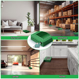 Kittmip 8 Pack Multi Catch Mouse Trap Clear Top Humanized Mouse Trap Reusable Mouse Trap PET and Kids Security for Indoor Outdoor Garage House and Kitchen (Green)