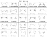 JOIA Design Personalized Dog or Cat Ear T-Shirt – Custom Pet Name Shirt for Dog Mom & Dad, Pet Lovers Gift, Unisex Cotton Tee