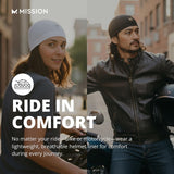MISSION Cooling Helmet Liner- Cools Instantly When Wet, UPF 50, Wear Under Helmets, Hardhats & More- Digital Camo Gray