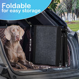 Uross Dog Ramp for Car 71" Long- Collapsible Pet Ramps for Large Dogs SUV Truck Folding Outdoor Dog Ramp for Porch Steps