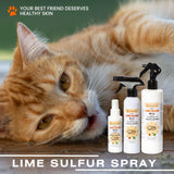 Classic's Lime Sulfur Dip Classic's Lime Sulfur Spray Pet Care for Dry and Itchy Skin Spotcare and Safe Solution for Dog, Cat,