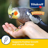Vitakraft Vita Smart Gourmet Cockatiel and Lovebird Food - Vitamin-Fortified - Daily Pet Bird Food 4 Pound (Pack of 1)