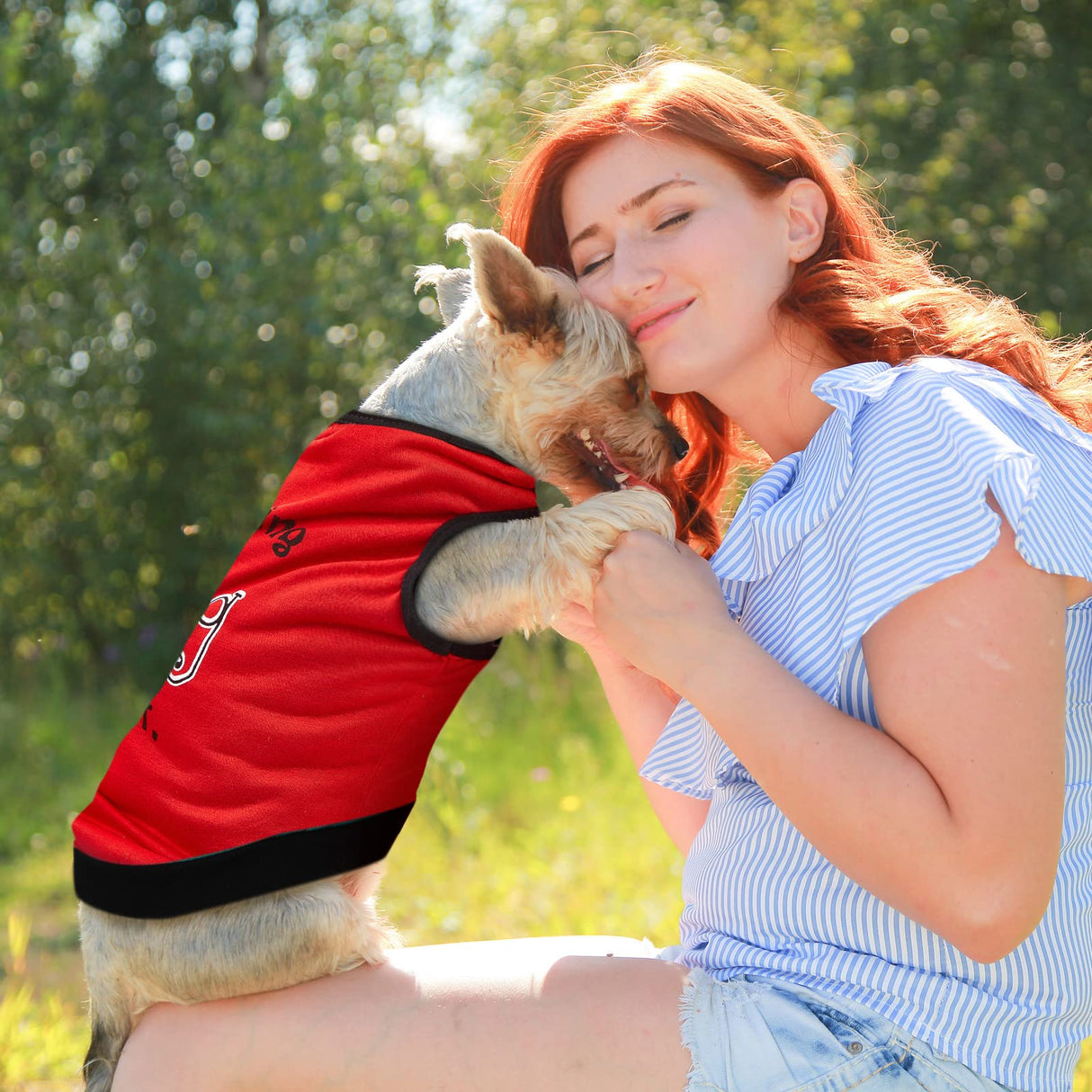 8 Pieces Dog Shirts Boy Funny Printed Puppy Clothes Summer Male Soft Dog Clothes Breathable Pet T Shirts Outfits Puppy Clothing Fit for Small and Medium Dogs(Medium)
