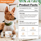 Dog Lipoma Treatment, L-Carnitine Supplement for Dogs, Helps Shrink Fatty Lumps and Bumps Naturally, Boosts Buddy Energy and Vitality, Guard Dogs Overall Wellness to Reduce Lipomas