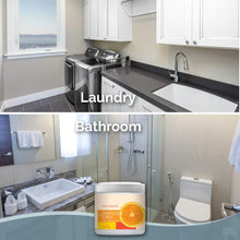 Load image into Gallery viewer, SMELLS BEGONE Air Freshener Odor Absorber Gel - 15 oz, Pack of 2 - Absorbs and Eliminates Odor in Pet Areas, Bathrooms, Cars, &amp; Boats - Made with Essential Oils - Energizing Citrus Scent
