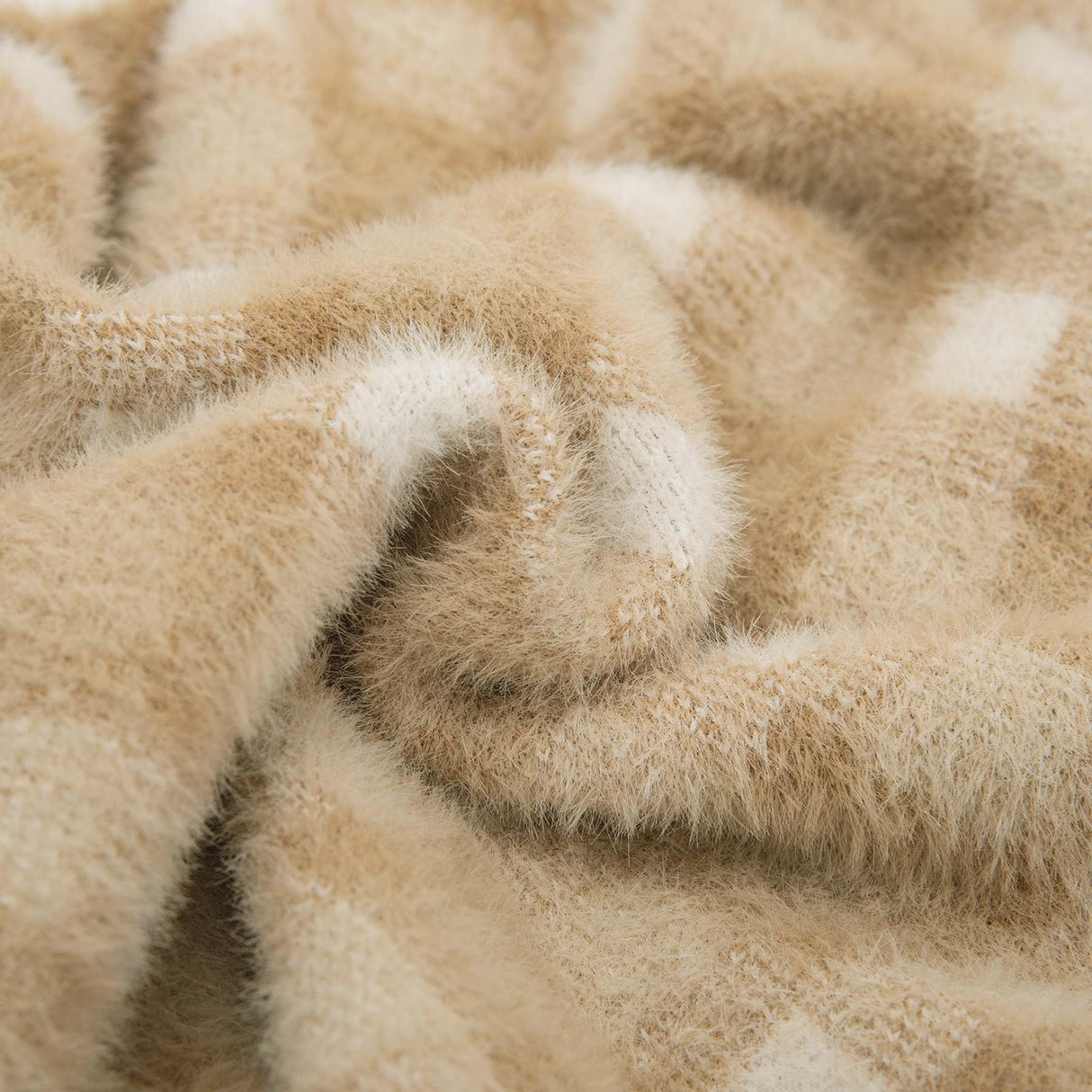 Algudbilt Small Dog Sweater - Winter Clothes for Dogs & Cats, Warm Knitwear Jacket, Winter Deluxe Coats for Puppies & Kittens, Doggy Costume XXS XS, Pet Apparel (Camel, X-Small)